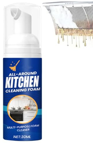 Japanese Multi-Purpose Cleaner Spray,Kitchen Foam Cleaner, All-Round Kitchen Cleaning Foam, for Kitchen Heavy Oil Stain Cleaning (1pcs)