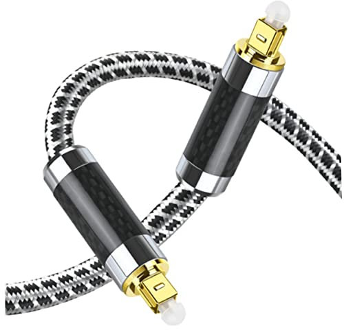 MOLUCKFU Câble Audio Optique Mètres Mâle à Mâle Cordon Flexible Pour Amplificateur Dvd Et Haut-parleur Signal Stable Et Connecteurs Plaqué