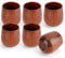WENLISELL Lot de 6 tasses à thé en bois de 180 ml pour lait, vin, café, jus, boisson
