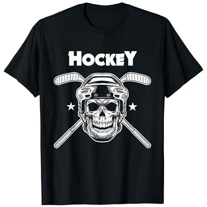 Eishockey Outfit für Sport Trainer Fans Eishockey Spieler T-Shirt