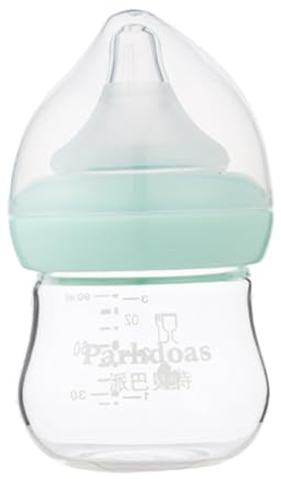 Babyflasche Aus Glas Mama Flaschen Neugeboren Babyflaschen Milchflasche Babytrainer Trinkt Weithals-babyflasche Anti-kolik-babyflasche Säuglingsflaschen -nippelflasche GREENADSCAPE