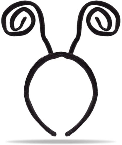 Hatstar Fühler Haarreif | Insekten Käfer Antennen | Kakerlake Ameisen Fliege Biene | für Kinder & Erwachsene | Kopfschmuck Damen & Mädchen | Kostüm Accessoire für Halloween, Karneval & Fasching