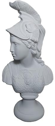 Talos Artifacts Athena Alabaster-Skulptur Göttin der Weisheit, der Inbegriff des strategischen Geistes