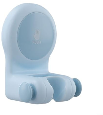 Supporto da parete compatto per doccia, per camper, migliora l'estetica del tuo bagno (blu)