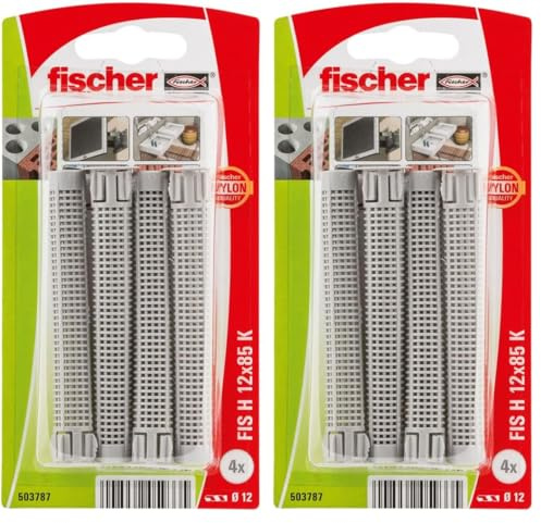 fischer - Blister Fis Hk 12X85 K / (Blister de 4 Uds), 503787 (Paquete de 2)