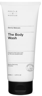 Pestle & Mortar Derma The Body Wash 200ml | Gentle Daily Wash with Squalane & Shea Butter