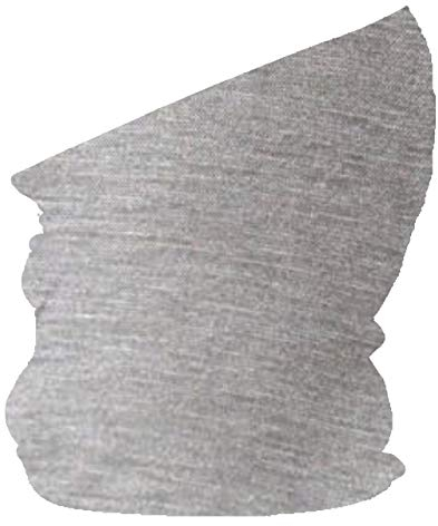 Multifunktionstuch Schlauchtuch Halstuch Loop Schal Motorrad Loop Bandana ledermodefashion (Hellgrau)