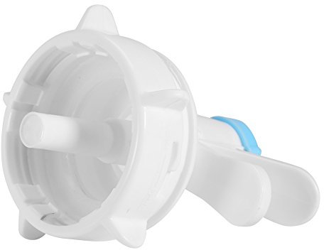 5 Gallon Water Bottle Dispenser Portable Drinking Water Spout Pump Hand Press with Dustproof Cap Not for Threaded/Screw Tops