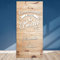 Decoración Boda | Cartel Boda Wood III | 70cm x 150cm