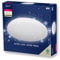 Müller-Licht LED Deckenlampe Wandlampe Reva Star Round Ø 30cm, 18 W, Sternenhimmel-Effekt, warmweiß (3000 K), 1800 lm, weiß