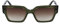 KARL LAGERFELD Herren KL6089S Sonnenbrille, Khaki/Kristall, Einheitsgröße