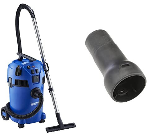 Nilfisk 18451552 Multi II Aspirateur, 1400 W, 240 V, Bleu & 302002356 - Adaptateur pour Outils - pour aspirateur Eau/poussière (Import Allemagne)