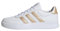 adidas Damen Breaknet 2.0 Shoes Schuhe, Cloud White/Wonder Gold/Cloud White, 36 EU