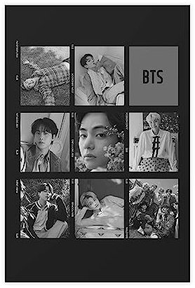 EYEZER BTS Jungkook-Poster, 1 Leinwand-Poster, Schlafzimmer-Dekor, Sportlandschaft, Büro, Raumdekoration, Geschenk, ungerahmt, 30 x 45 cm