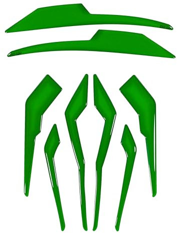 Tankpad Kit de gráficos decor Adhesivos moto compatibles con Kawasaki Z900 verde X550188VA