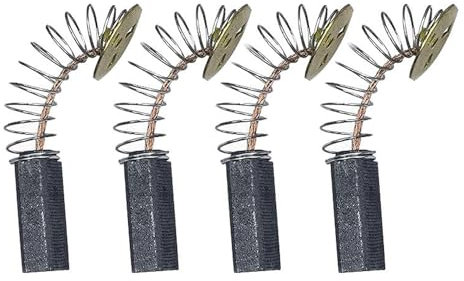 NOQUKA 4-Pack 145323-06, 145323-02 and 145323-03 motor carbon brushes compatible with DW705, DW708, DW715, DW744, for DeWalt/Black & Decker miter saws/circular saws/table saws