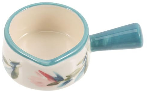 MGHRUE Tasse À Lait en Céramique, Petite Casserole À Lait, Bol À Sauce en Céramique, Cafetière, Petite Batterie De Cuisine, Pot À Nouilles, Chauffe-Beurre, Pot À Pâtes, Chauffe-Café