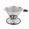 Doria V60 Coffee Filters - 4 Cups V60 Coffee Dripper, Reusable Coffee Filter for Pour Over Coffee