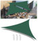 Vela de Sombra de Parasol Lona Toldo Vela Triangular Protección Solar Impermeable a Prueba de Viento protección UV para Patio Jardín Exteriores Terraza Balcón Verde Oscuro 1.4x1.4x2M