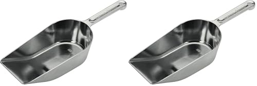 Westmark Pelle à Pâtisserie/Pesage et Remplissage, Capacité de remplissage : 650 ml (environ 575 g de farine), Aluminium, Hygia, argentéé, 91712291 (Lot de 2)