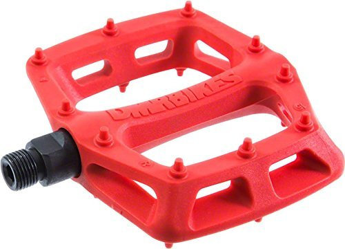 DMR V6 Pedals, 9/16 Plastic Platform Red by DMR