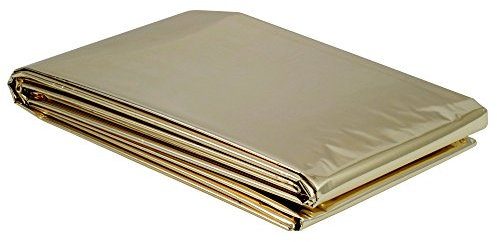 100 x NOBA Rettungsdecke Erwachsene 160 x 210 cm Gold/Silber