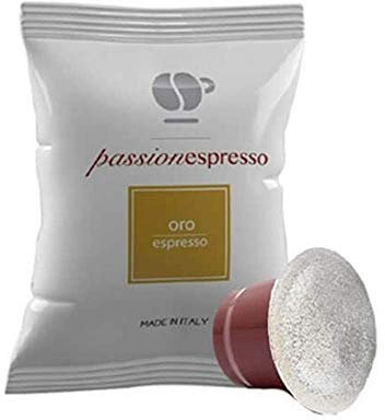 Lollo Caffè Passione Espresso, Miscela Oro - Arabica - 300 (3x100) Capsule - Compatibili con le Macchine ad uso domestico Nespresso*