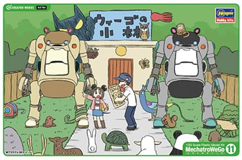 Hasegawa 664765-1/35 MechatroWeGo Nr. 11 RS Morino & Ash - Maßstab 1:35