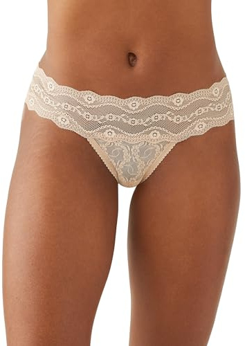 b.tempt'd Women's Lace Kiss Thong Panty Thong Panties (pack of 1)