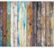 murando - Vlies Fototapete Bretter Holz 350x256cm Foto Tapete Schlafzimmer Wohnzimmer Vliestapete XXL Motivtapeten Bildtapete 3d Effekt Wand Dekoration - Optik 3d Optisch Braun Bunt f-C-0424-a-a