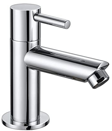 Aloni Waschtischarmatur Kaltwasserhahn Chrom