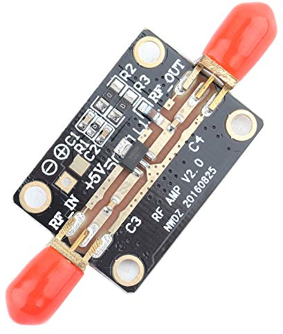 Amplificador RF de bajo ruido 0.01-4GH 21DB Amplificador RF Ultra ancho de banda 50 Ω Módulo amplificador para radio HAM