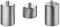 Yius Gegengewicht Gimbal Stabilisator, 3 Stück OM 4/OS MO Mobile 3 Gegengewicht Balance Zähler Gewichte Unterstützung 70 g Videoaufnahmen Zubehör für DJI OSMO Mobile 3 4 (Silber)