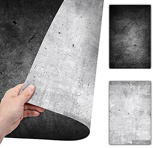 Lens-Aid 2-in-1 Foto Hintergrund BZW. Untergrund für Tisch und Rückwand: Flatlay Tabletop Background Design für Fotostudio (32)