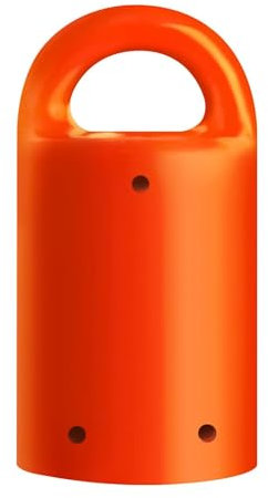 MagnetPal - Magnetic Wall Stud Finder, Best Magnet Stud Finder, Wood Finder, Small Easy Behind Wall Stud Finder, Tool for Finding Studs (Orange)