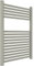ERCOS Scaldasalviette Termoarredo Bagno Dimensioni 600x770 MM Radiatore Bagno Colore Sabbia Opaco , Attacchi da 1/2 Fornito Con Kit Montaggio