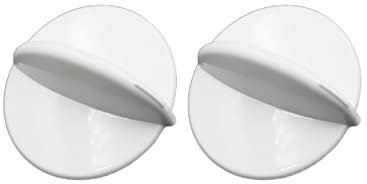 ALGOMAS® 2 Mandos de Microondas Universales | Compatibles con Moulinex y Whirlpool | Ruletas Temporizadoras | Pieza Giratoria | Mando Analógico