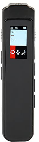 32 GB Digitaler Diktiergerät, Audiorecorder mit und Wiedergabe, 360 Grad Tonaufnahme, Aufnahmegerät mit HD Bildschirm für Meetings, Vorträge, Unterricht, Interviews (16)