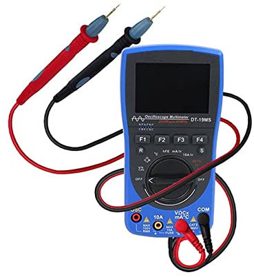 IGASHI Rechargeable smart digital multimeter 2 in 1 Oscilloscope Multimeter AC Voltage Current Measurer LCD Display Test Meter