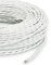 DRESS-Cavo Elettrico Trecciato Rivestito In Tessuto 3x2,50 4mt. Bianco