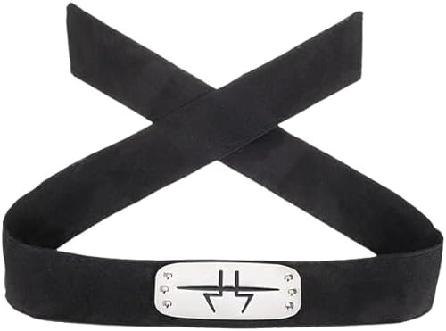 Kraja Ninja Stirnband leicht Konoha Wappen Kakuzu Akatsuki Naru Konohagakure Stirnplatte Cosplay Akessor Kakuzu (Kakuzu)