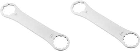 Yardwe 2stücke Fahrrad Frontgabel Werkzeug Doppelseitiger Schlüssel Aus Anodisiertem Edelstahl Kompatibel Mit Suntour Einfaches Reparaturwerkzeug Für Schnelle Anwendung Und Austausch