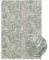 Primaflor Outdoorteppich Paradise Leaves, 120x170cm, Grün, Wasserfester, Farbechter, Flachgewebter Teppich für Innen und Außen, Teppich für Balkon und Terrasse mit Palmenblätter, Öko-Tex Zertifiziert