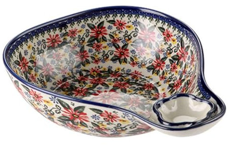 TYMYYS Ensaladeras De Cerámica Cerámica Grande Para Servir, Cuencos Grandes Para Aperitivos Dip Colorful, Tazón De Sopa Grande -crisantemo-500ml 17oz