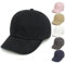 QIYIENDIAN Kleinkind Baseballmütze Baby Baseballmütze Baumwolle Kinder Mützen Jungen Mädchen Kleinkind Sonne Hut Baby Kappe(Black,6-24M)
