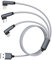 Câble Multi USB, 3 en 1 Câbles Universel [3M] Charge Rapide à 90 degrés Câble avec iPhone/Micro/USB Type C Charge Multi Universel Nylon pour iPhone 16 15, Samsung, Huawei, Xiaomi