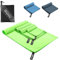 Mozvvco Juego de 4 Toalla Microfibra, 160x80cm Toalla Playa Microfibra Grande+80x40cm Toalla Gimnasio Secado Rápido+40x30cm Toalla Pequeña Ultraligera, Toalla Piscina para Fitness Yoga Viajes(Verde)