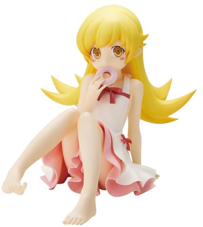 Banpresto Shinobu Oshino Nisioisin Monogatari-Serie Relax Time, 13 cm, BP28789P, Mehrfarbig, Sammelfigur, optimal für Anime-Fans