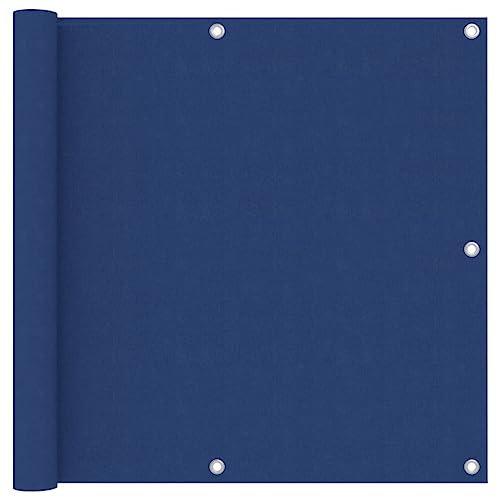 KLYEON Paravento Balcone Blu 90x400 cm in Tessuto Oxford Ombrelloni e parasole
