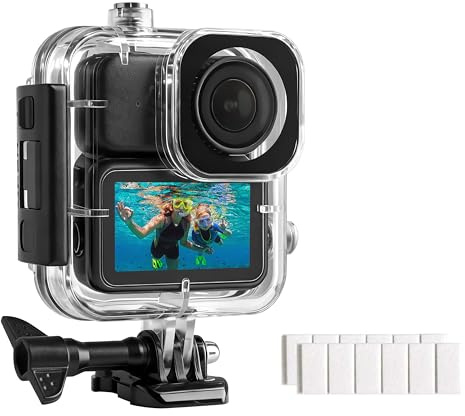 FitStill 50M/164FT Waterproof Case for DJI Osmo Nano, Deep Diving Case for Snorkelling and Swimming with Quick Release, Underwater Anti-Fog Inserts, DJI Osmo Nano Accessory Set